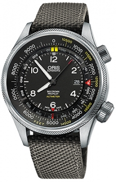 Buy this new Oris Big Crown ProPilot Altimeter with Feet Scale 47mm 01 733 7705 4134-07 5 23 17FC mens watch for the discount price of £2,422.00. UK Retailer.